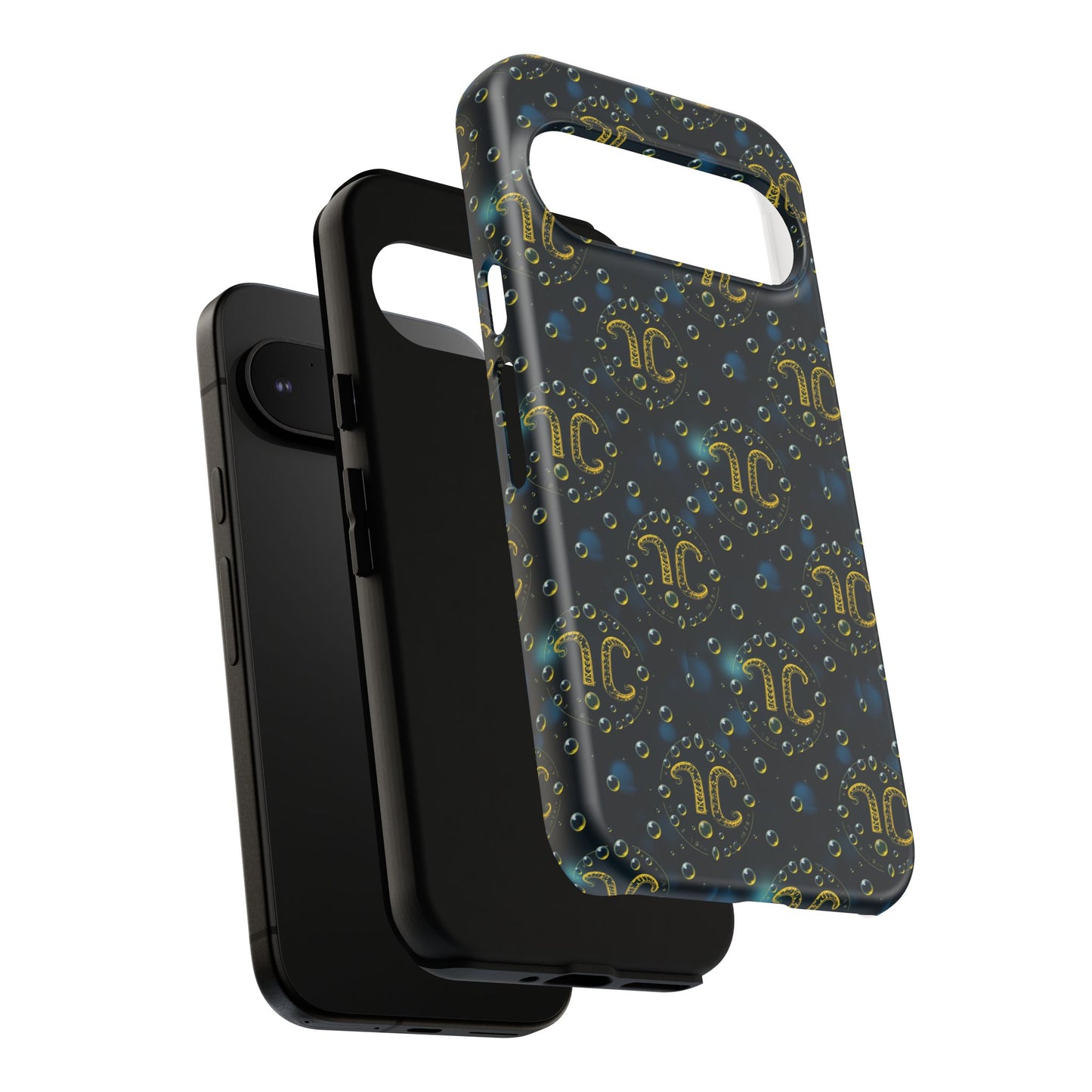 Tough Cases, Aquarius, Zodiac v2, Bubble Pattern