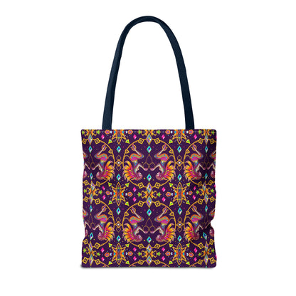 Tote Bag (AOP), Gemini, Zodiac, Jewel Pattern
