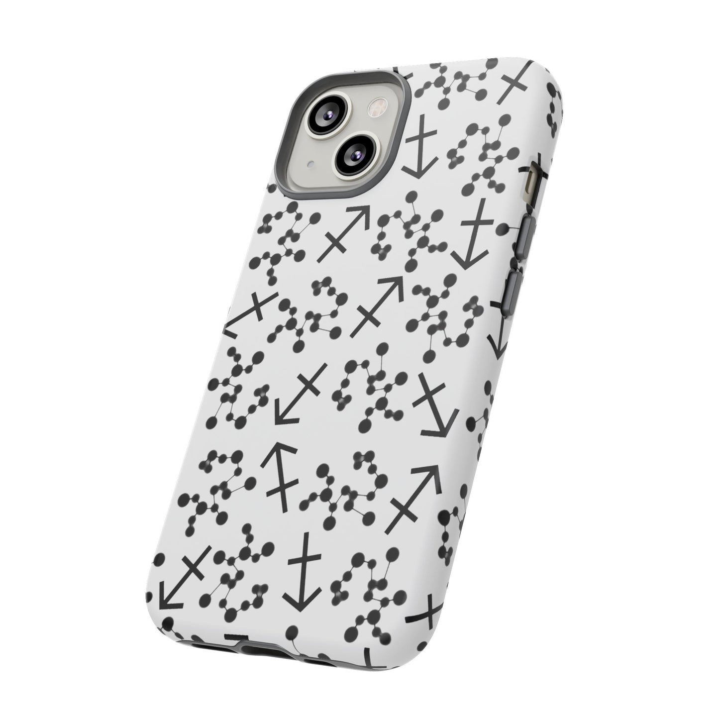 Tough Cases with the Sagittarius Zodiac sign for iPhone, Samsung Galaxy, and Google Pixel devices