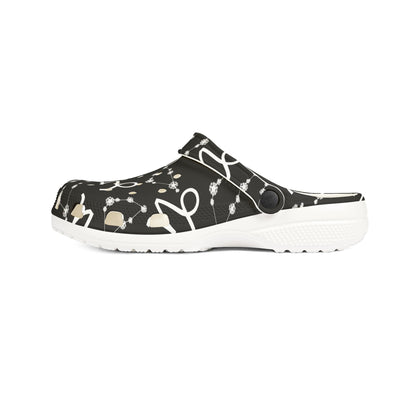 EVA Foam Rubber Shoes (AOP), Material 100% EVA, Capricorn Zodiac Design