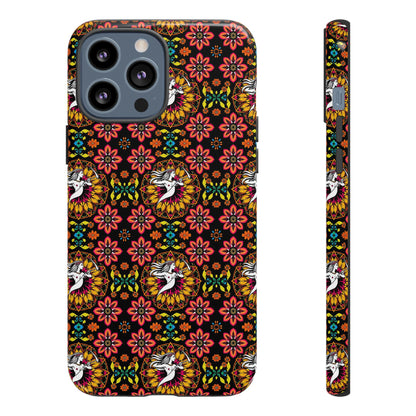 Tough Cases, Sagittarius, Zodiac v2, Flower Pattern