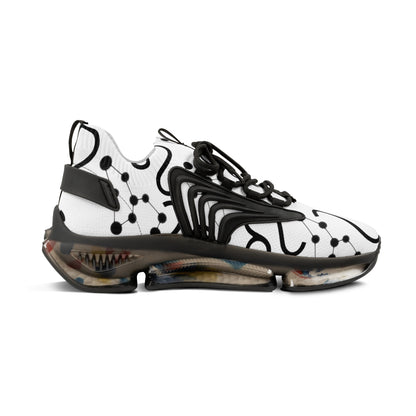 Men's Mesh Sneakers, Leo Zodiac Sign, all over print