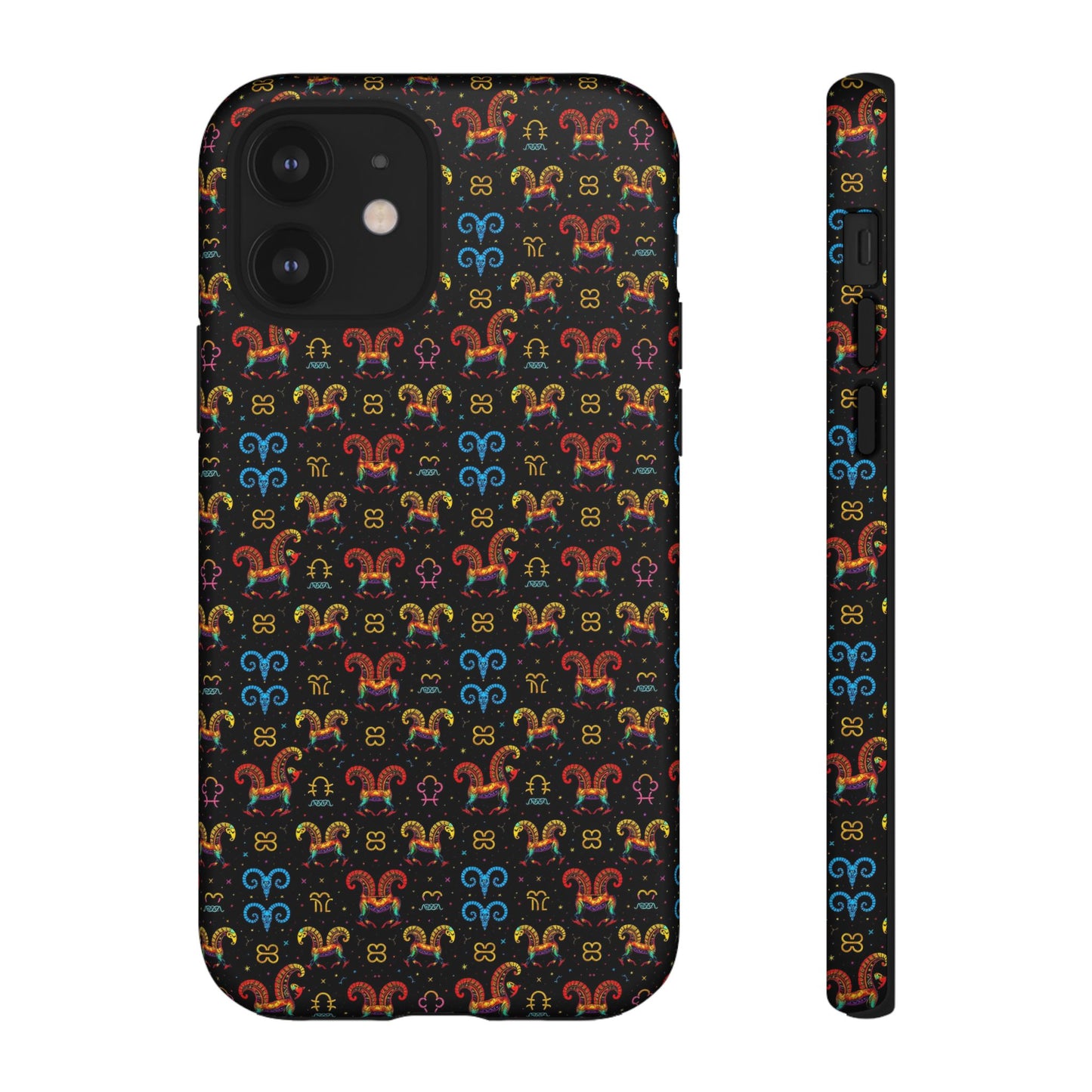 Tough Cases, Aries, Zodiac v1, Metal Pattern