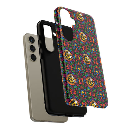 Tough Cases, Capricorn, Zodiac v2, Flower Pattern