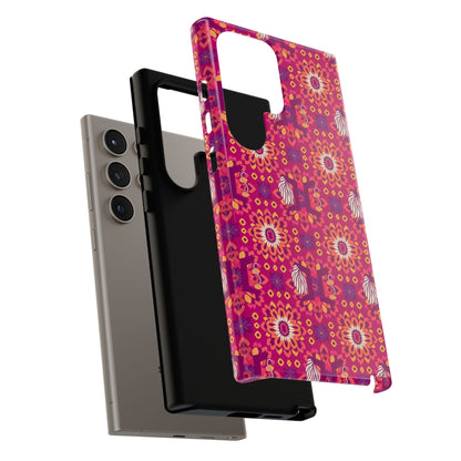 Tough Cases, Gemini, Zodiac v1, Flower Pattern