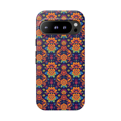 Tough Cases, Cancer, Zodiac, Flower Pattern