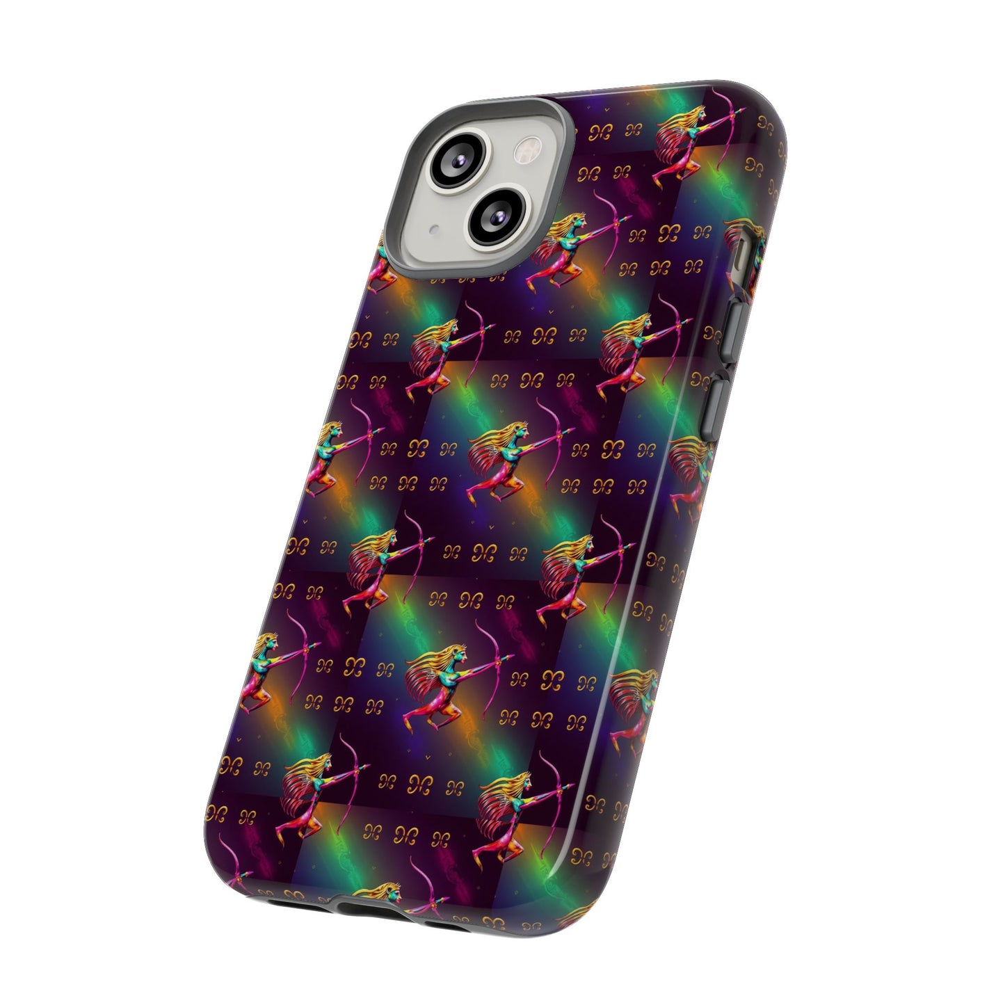 Tough Cases, Sagittarius, Zodiac v1, Metal Pattern