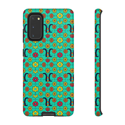 Tough Cases, Aquarius, Zodiac v2, Flower Pattern
