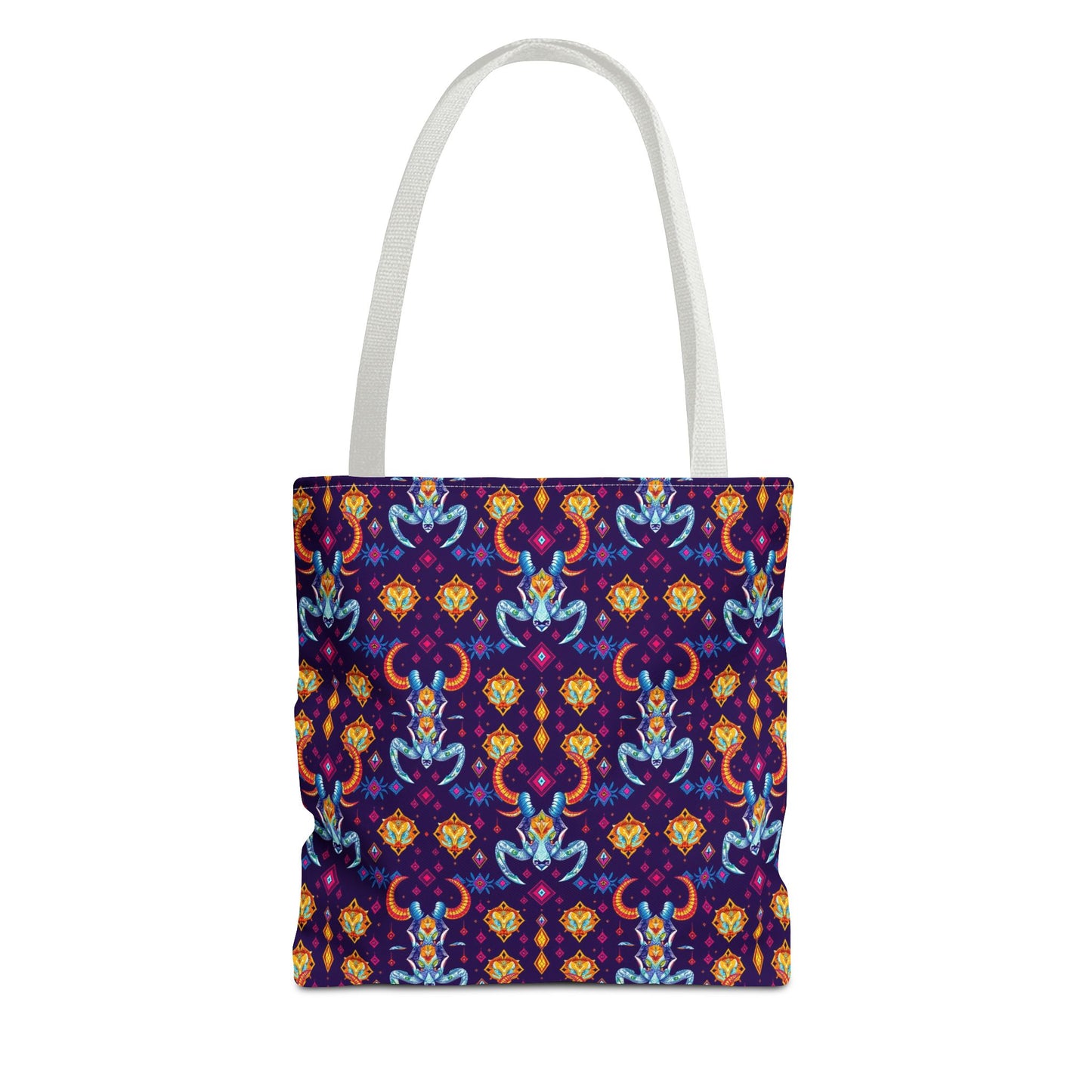 Tote Bag (AOP), Taurus, Zodiac, Jewel Pattern