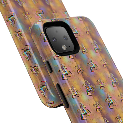 Tough Cases, Aquarius, Zodiac v1, Metal Pattern