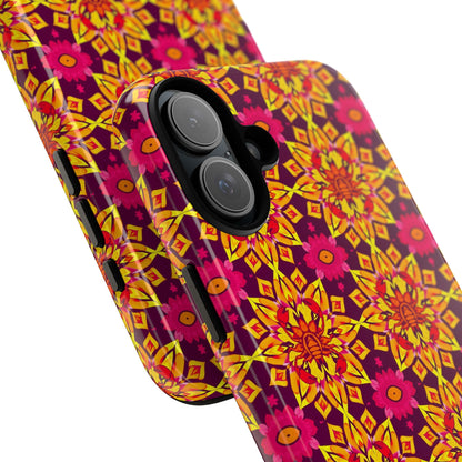 Tough Cases, Scorpio, Zodiac v1, Flower Pattern