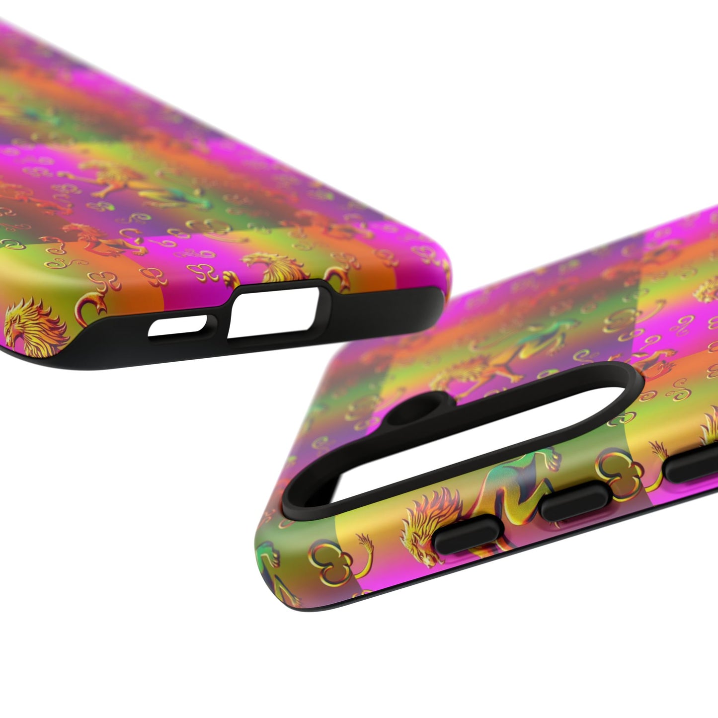 Tough Cases, Leo, Zodiac v1, Metal Pattern