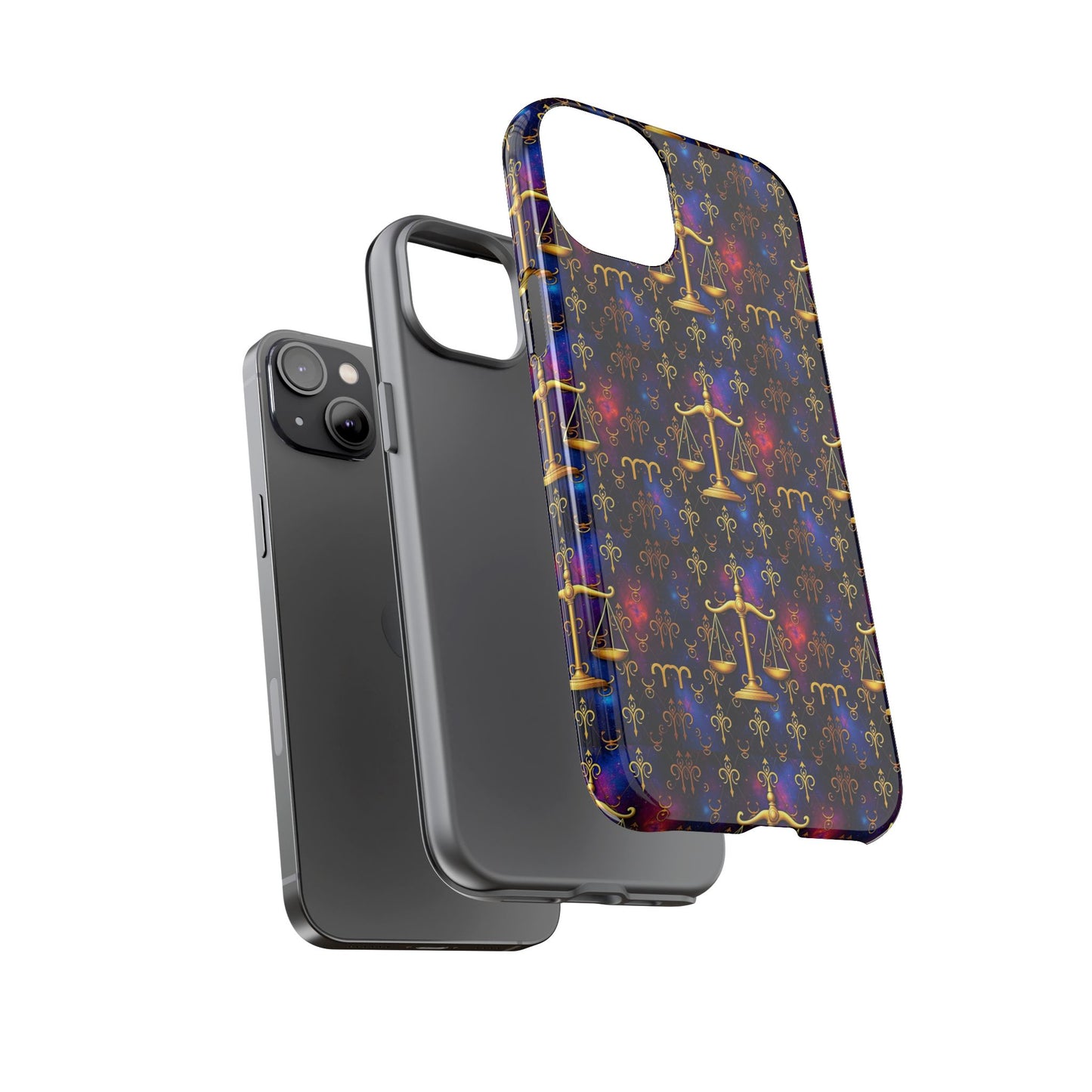 Tough Cases, Libra, Zodiac v2, Metal Pattern