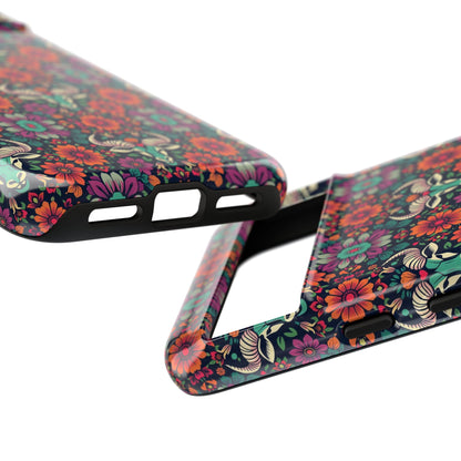 Tough Cases, Taurus, Zodiac v4, Flower Pattern