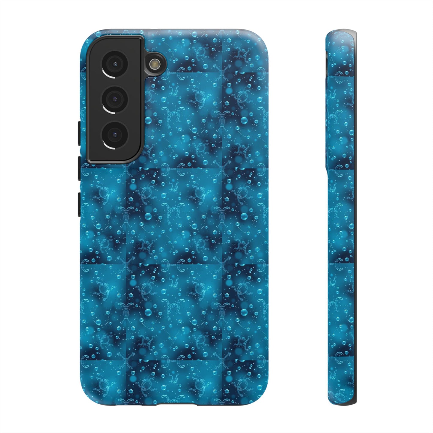 Tough Cases, Aquarius, Zodiac v3, Bubble Pattern