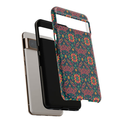 Tough Cases, Cancer, Zodiac v4, Flower Pattern