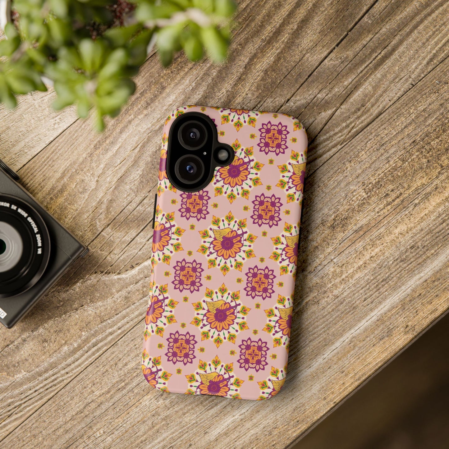 Tough Cases, Sagittarius, Zodiac v4, Flower Pattern