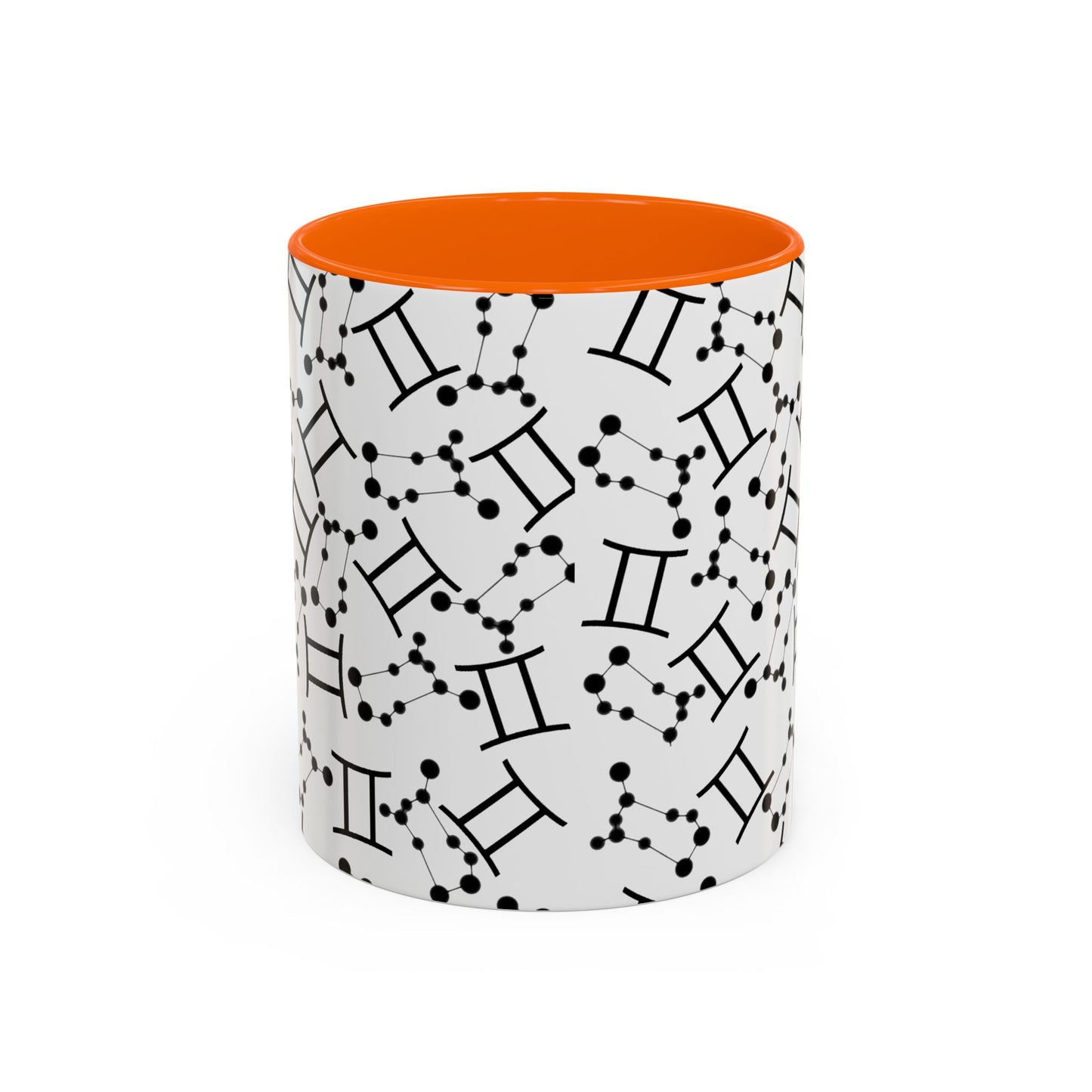 Accent Coffee Mug with the Gemini sign (11, 15oz)