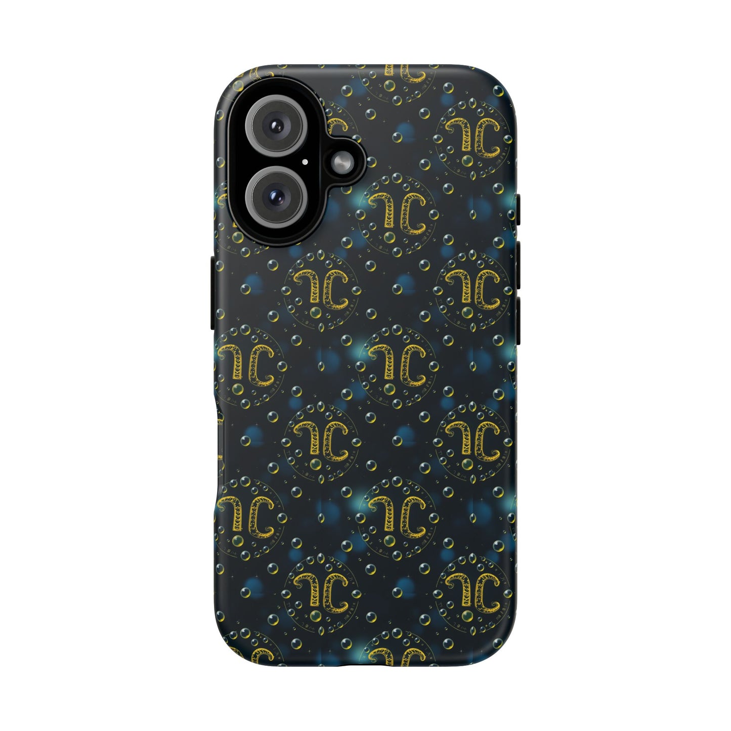 Tough Cases, Aquarius, Zodiac v2, Bubble Pattern