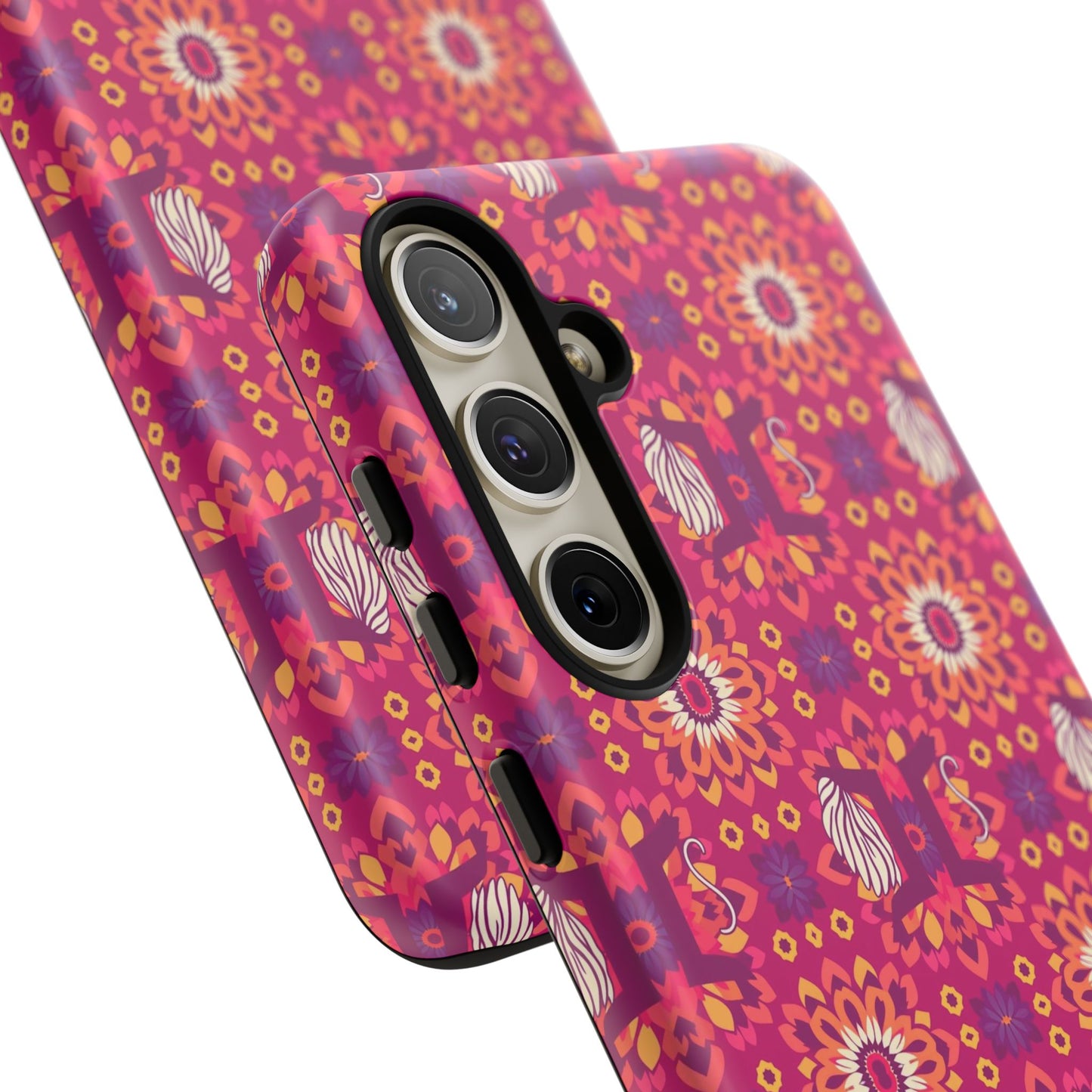 Tough Cases, Gemini, Zodiac v1, Flower Pattern