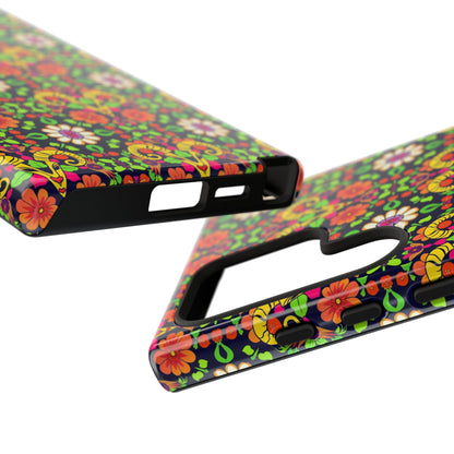Tough Cases, Aries, Zodiac v4, Flower Pattern