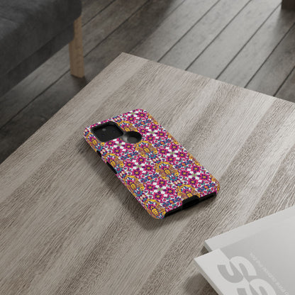 Tough Cases, Scorpio, Zodiac v2, Flower Pattern