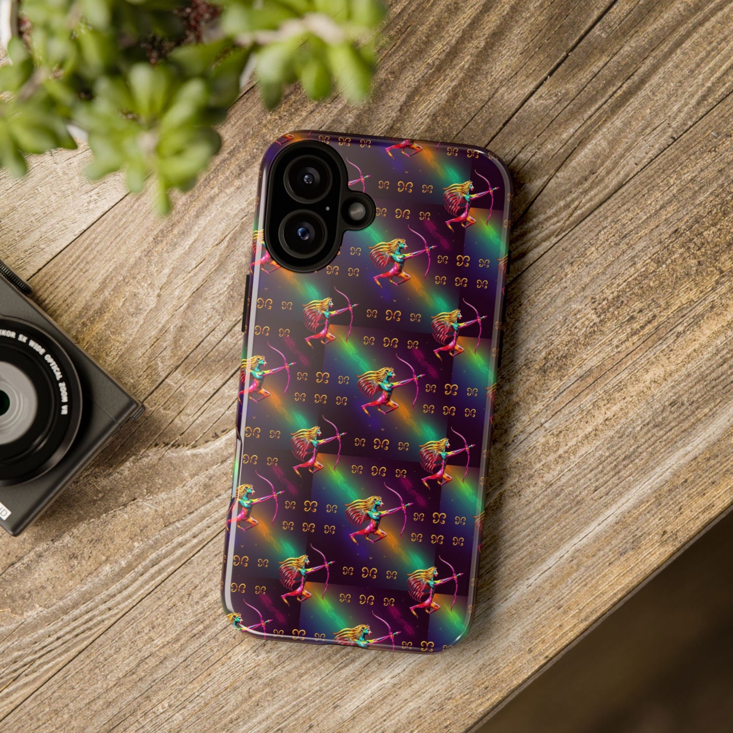 Tough Cases, Sagittarius, Zodiac v1, Metal Pattern