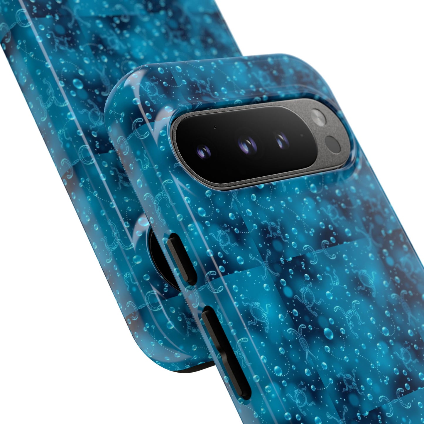 Tough Cases, Aquarius, Zodiac v3, Bubble Pattern
