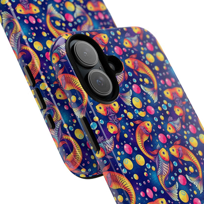 Tough Cases, Pisces, Zodiac, Bubble Pattern
