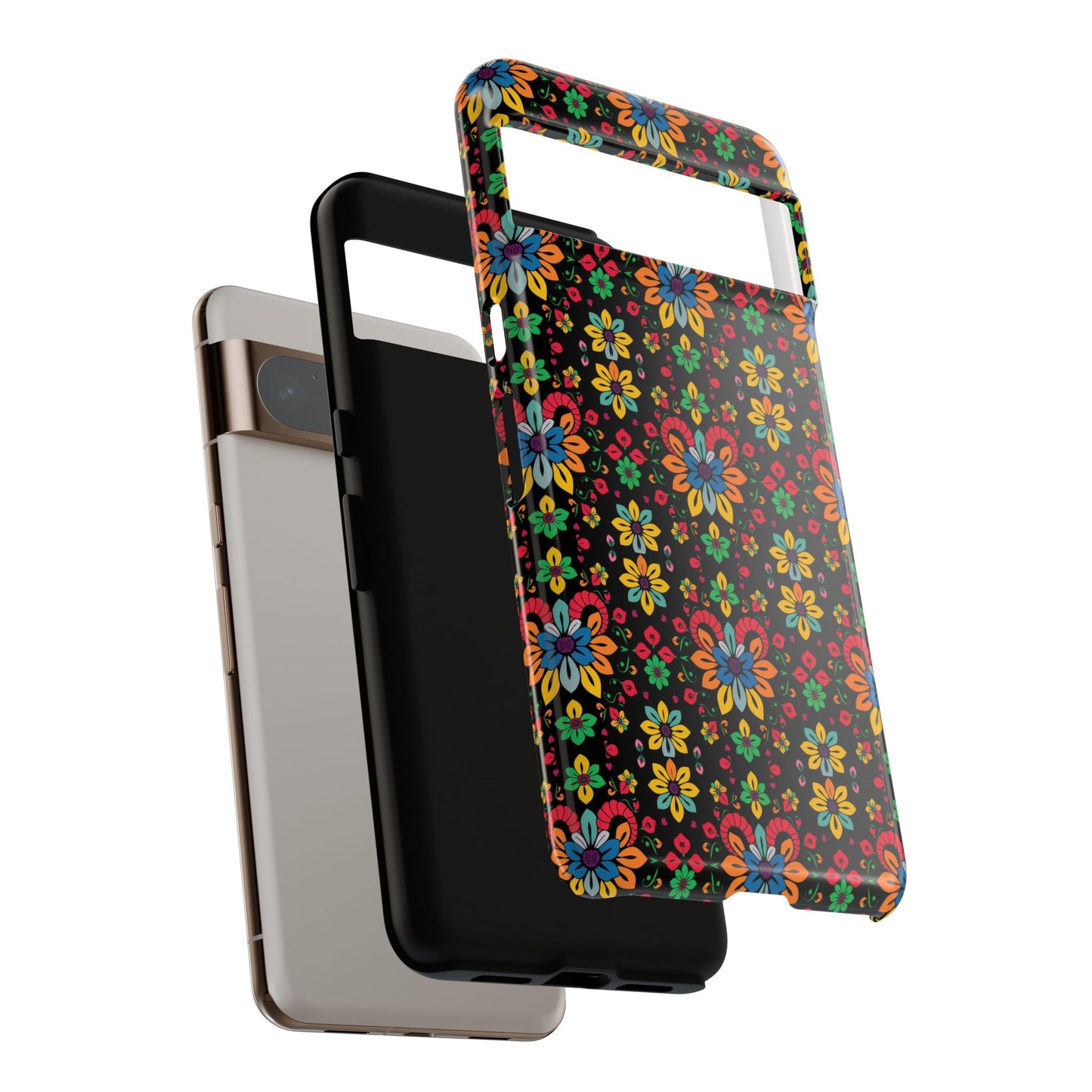 Tough Cases, Aries, Zodiac v2, Flower Pattern