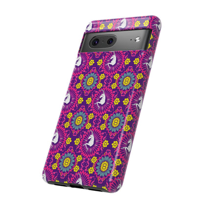 Tough Cases, Capricorn, Zodiac, Flower Pattern