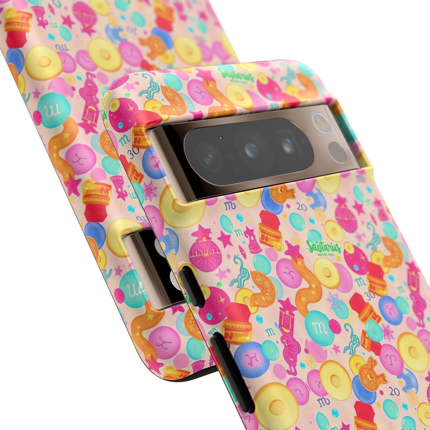 Tough Cases, Sagittarius, Zodiac v2, Bubble Pattern