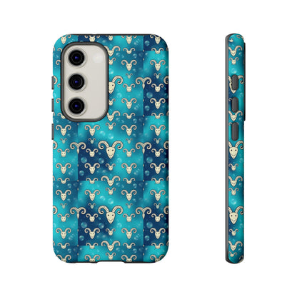 Tough Cases, Aries, Zodiac v1, Bubble Pattern