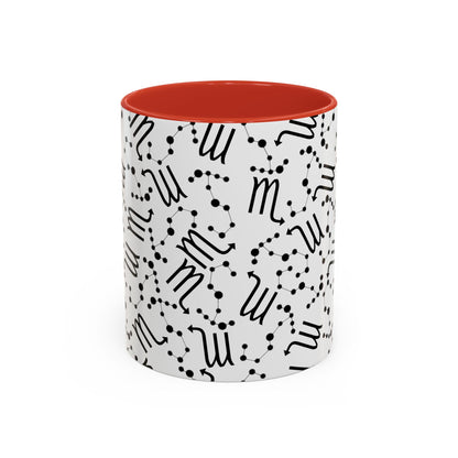 Accent Coffee Mug with the Scorpio sign (11, 15oz)