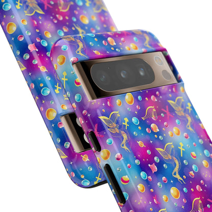 Tough Cases, Sagittarius, Zodiac v3, Bubble Pattern