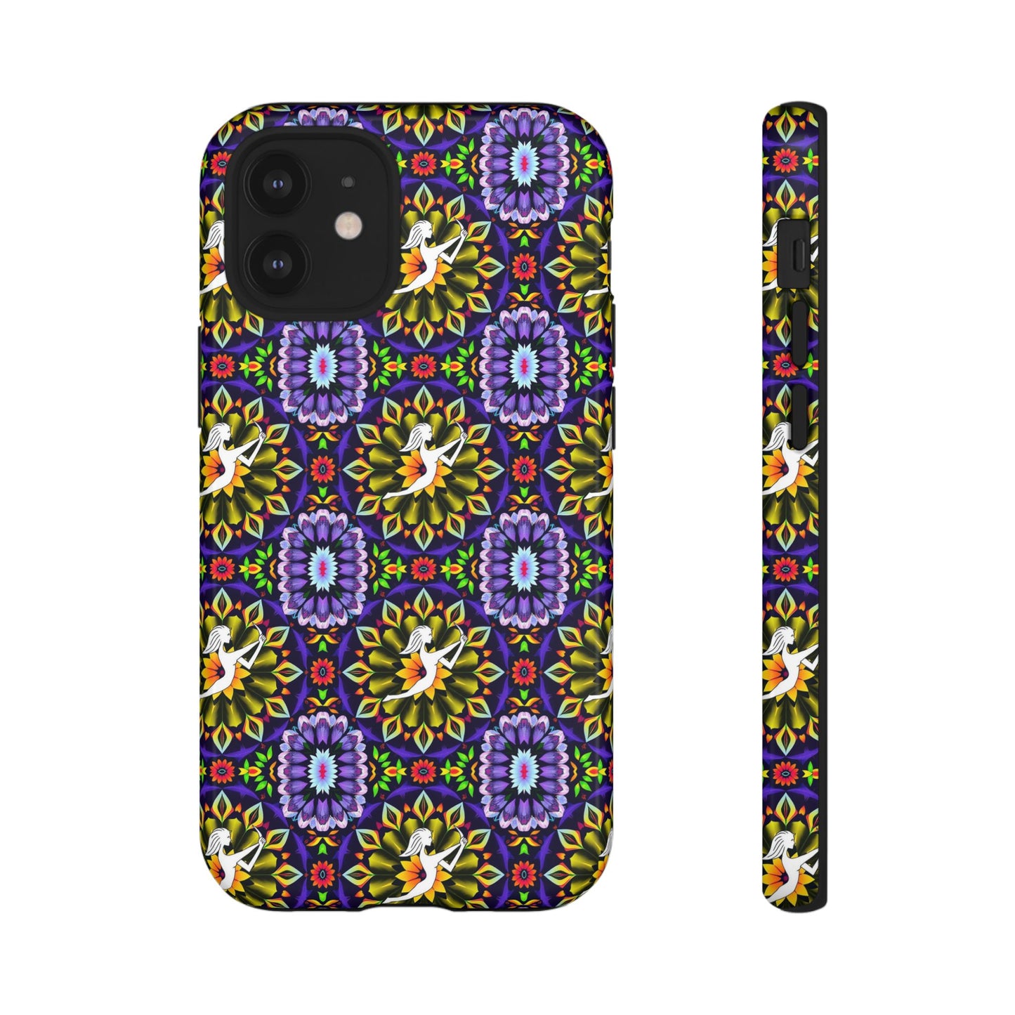 Tough Cases, Sagittarius, Zodiac v1, Flower Pattern