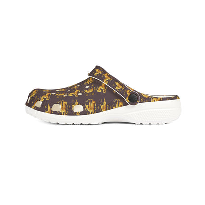 EVA Foam Rubber Shoes, (AOP), Capricorn, Zodiac v3, Pattern
