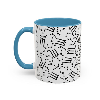 Accent Coffee Mug with the Scorpio sign (11, 15oz)