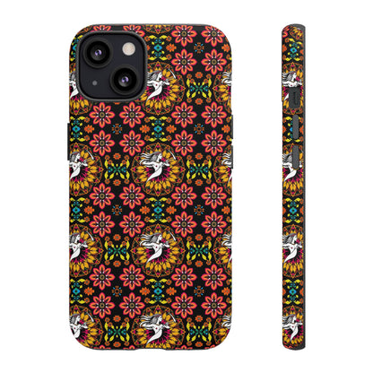 Tough Cases, Sagittarius, Zodiac v2, Flower Pattern