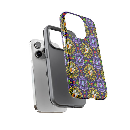 Tough Cases, Sagittarius, Zodiac v1, Flower Pattern