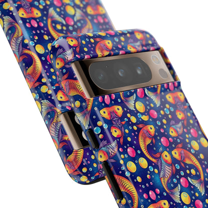 Tough Cases, Pisces, Zodiac, Bubble Pattern
