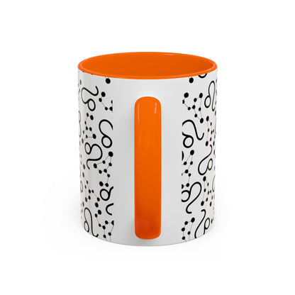 Accent Coffee Mug with the Leo sign (11, 15oz)