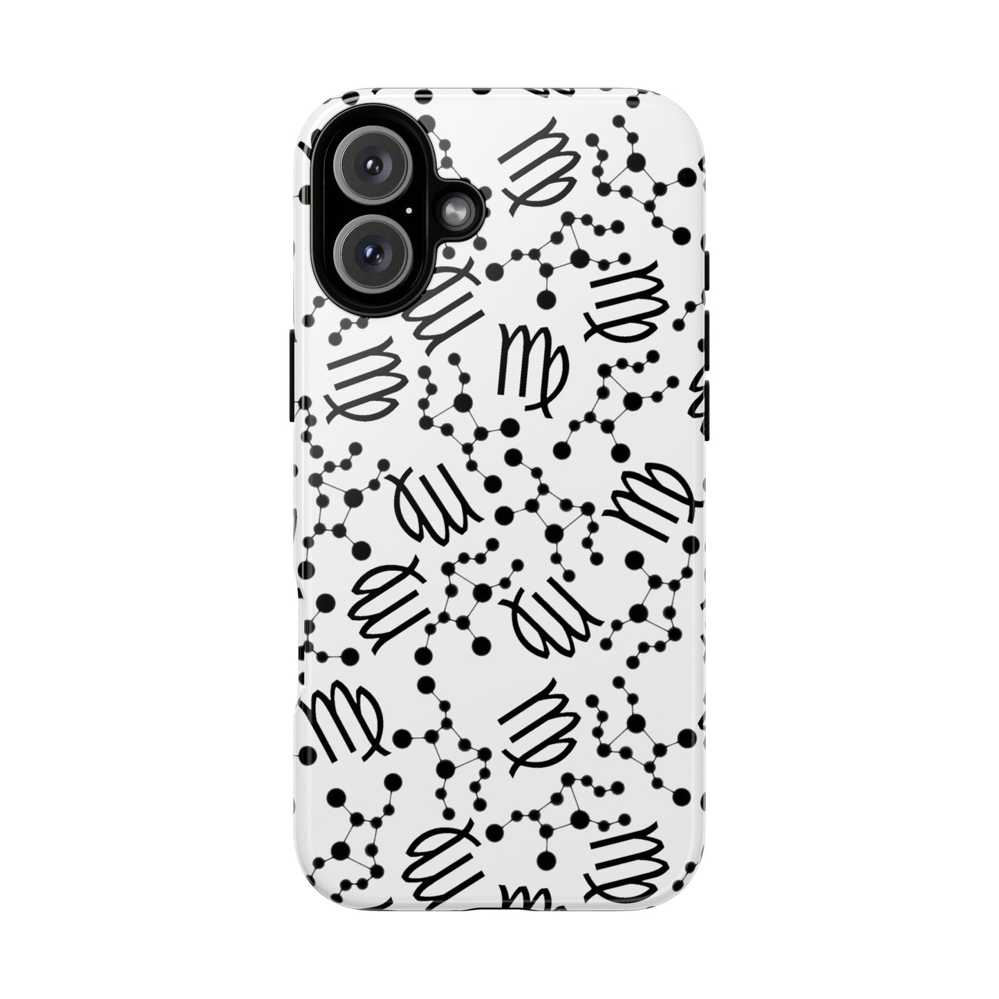 Tough Cases with the Virgo Zodiac sign for iPhone, Samsung Galaxy, and Google Pixel devices