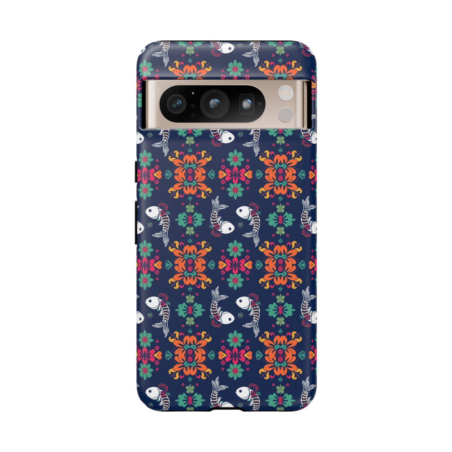 Tough Cases, Pisces, Zodiac, Flower Pattern