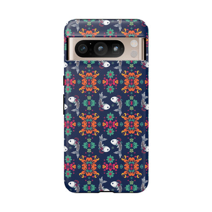 Tough Cases, Pisces, Zodiac, Flower Pattern