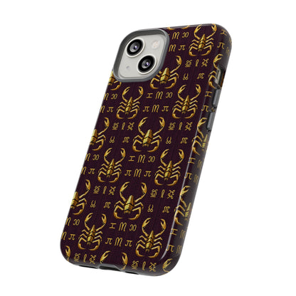 Tough Cases, Scorpio, Zodiac v2, Metal Pattern