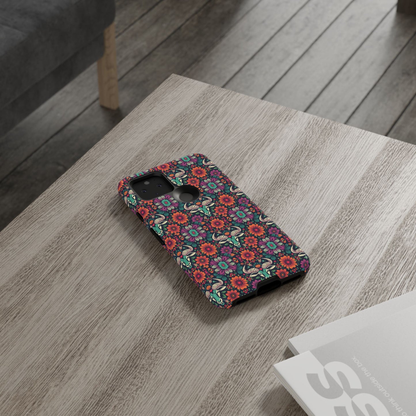 Tough Cases, Taurus, Zodiac v4, Flower Pattern