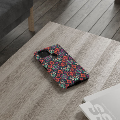 Tough Cases, Taurus, Zodiac v4, Flower Pattern