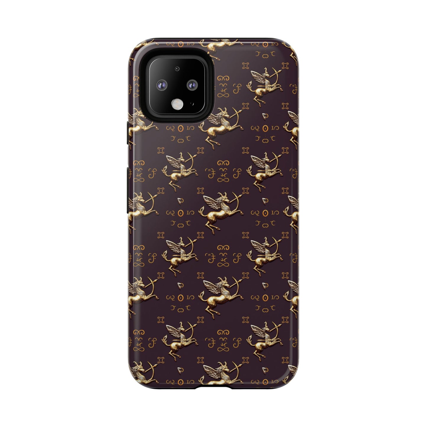 Tough Cases, Sagittarius, Zodiac v3, Metal Pattern
