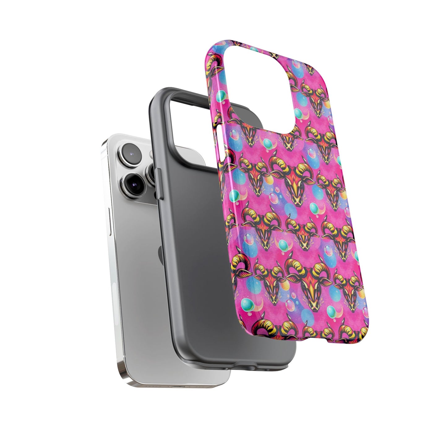 Tough Cases, Taurus, Zodiac, Bubble Pattern